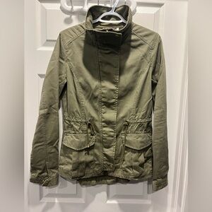 Army Green Canvas Jacket